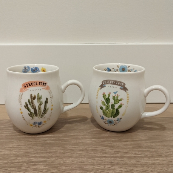 Set of cactus mugs - Picture 1 of 10